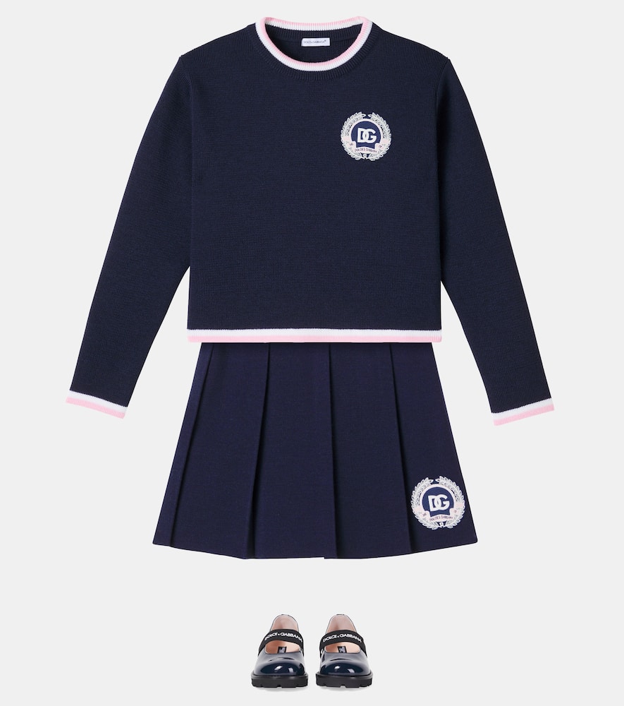 DG virgin wool skirt