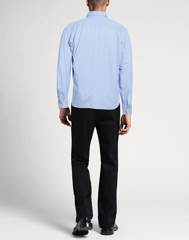 Next Man Shirt Light blue Size 15 Polyamide, Elastane
