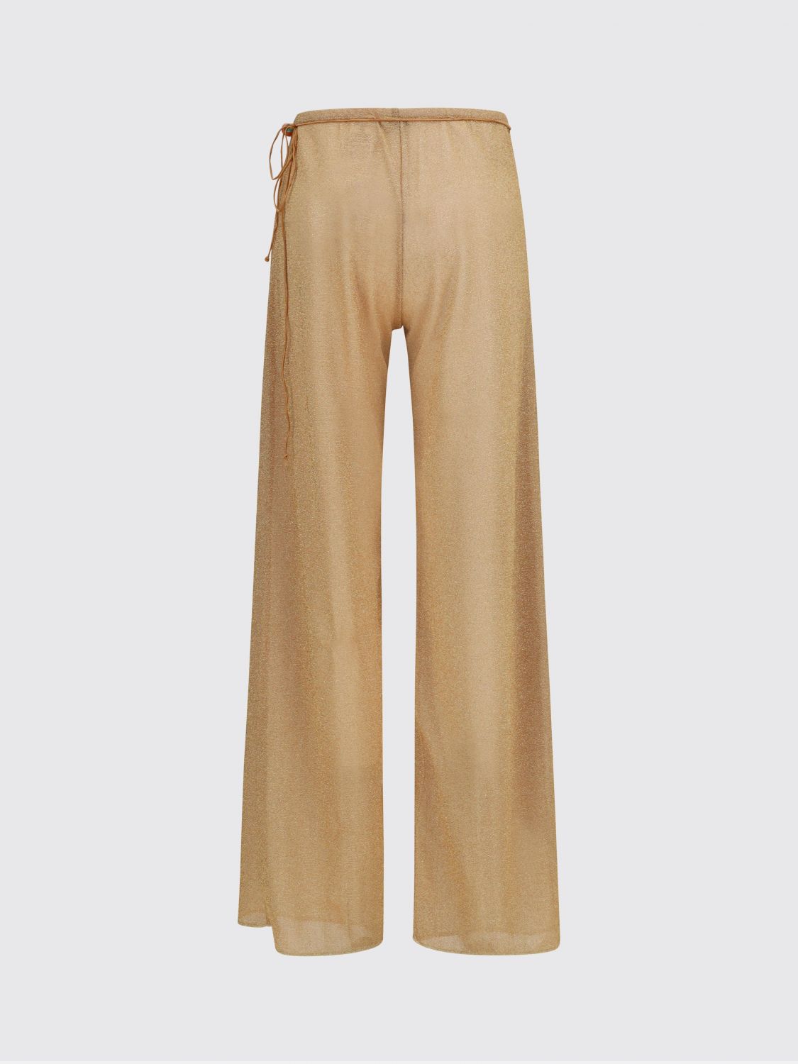 Oseree Lumiere Beads Pareo Pants in Tan. S. Also in