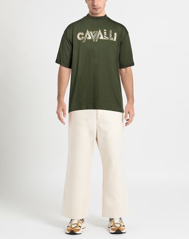 Man T-shirt Military green