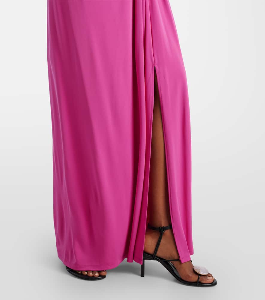 Emma gathered jersey maxi dress