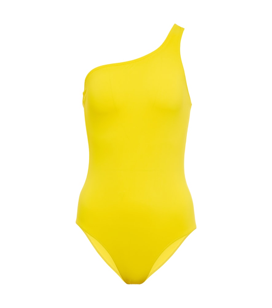 Sage one-shoulder swimsuit