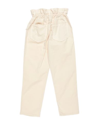 L:ú L:ú By Miss Grant Kid Girl Pants Ivory Size 14 Cotton, Elastane