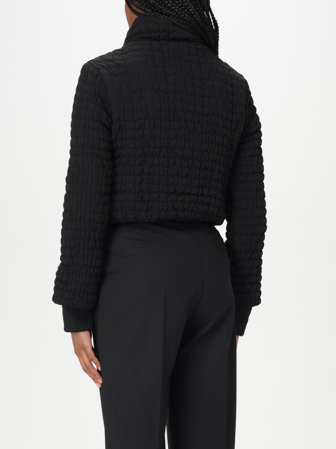 Cropped puffer jacket - Black