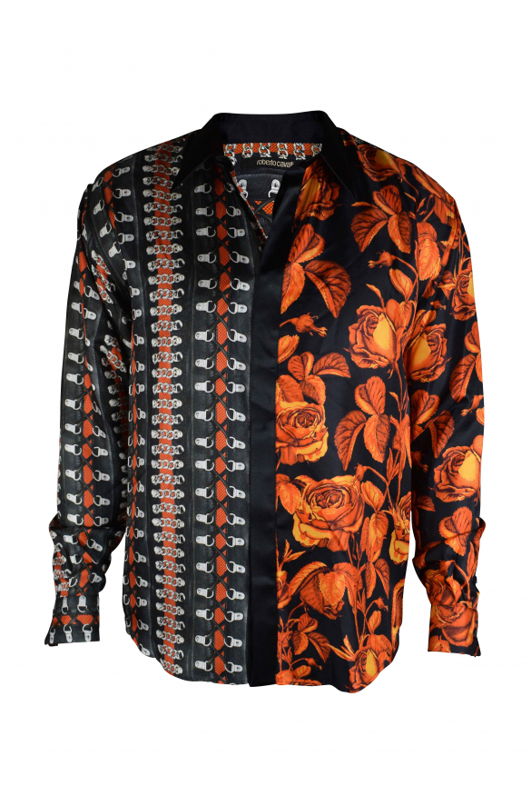 Roberto Cavalli Hemd Orange