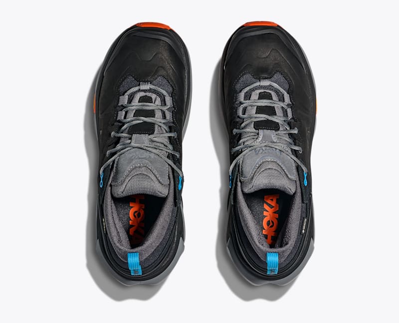 HOKA Men's Kaha 3 Low GTX Shoes in Black/Galactic Grey