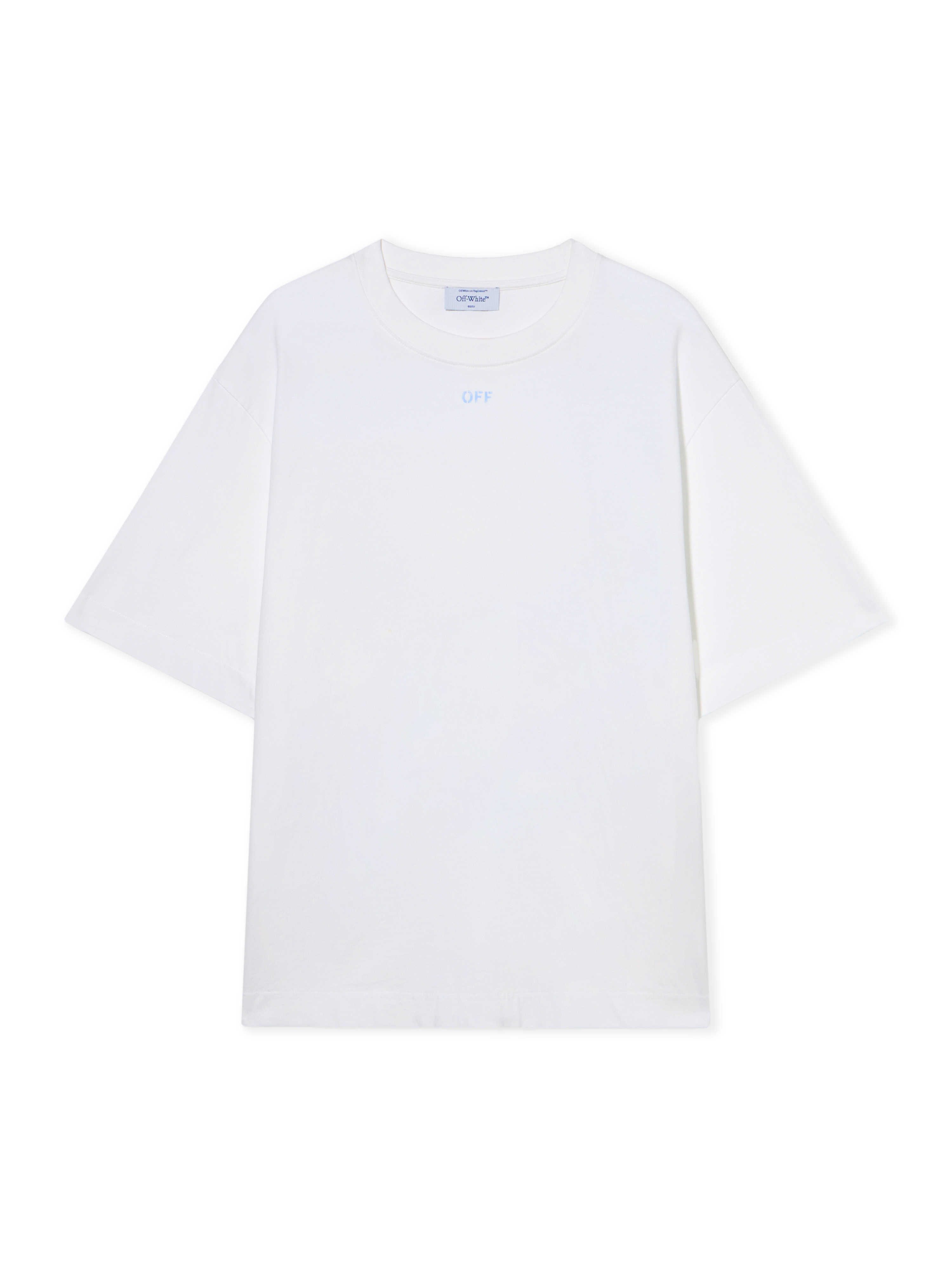 Stencil Arrow Skate Logo T-shirt - Male T-shirts White