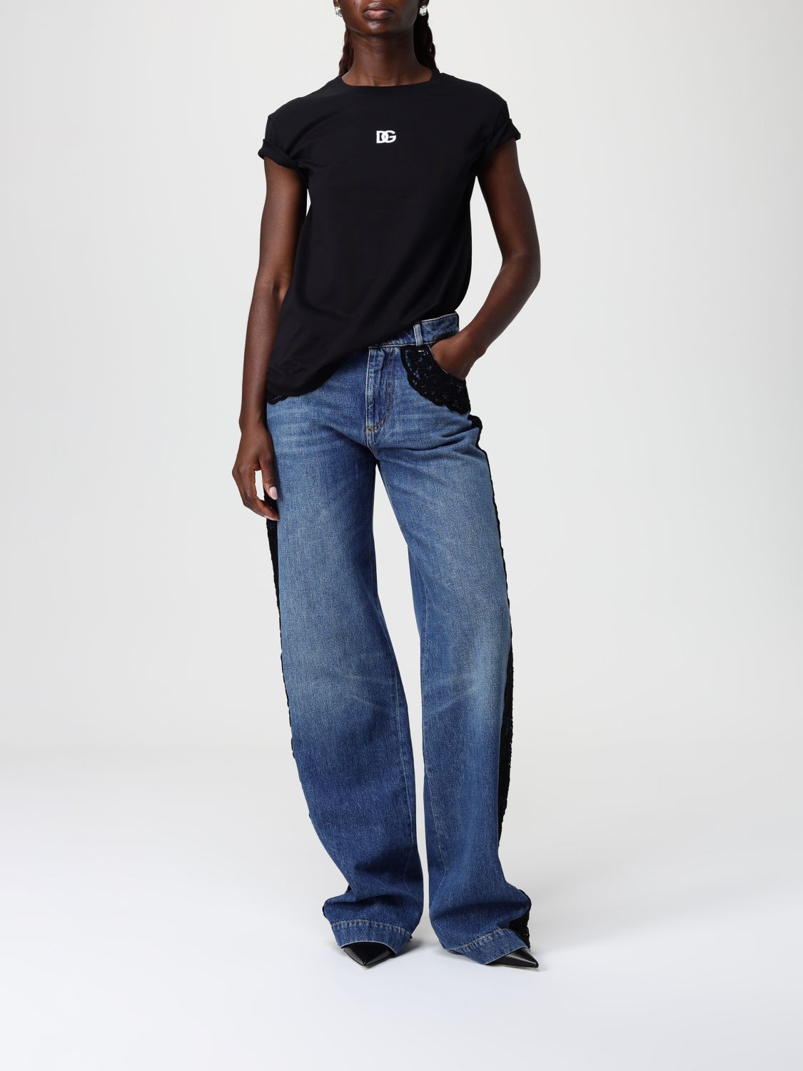 T-Shirt Woman color Black