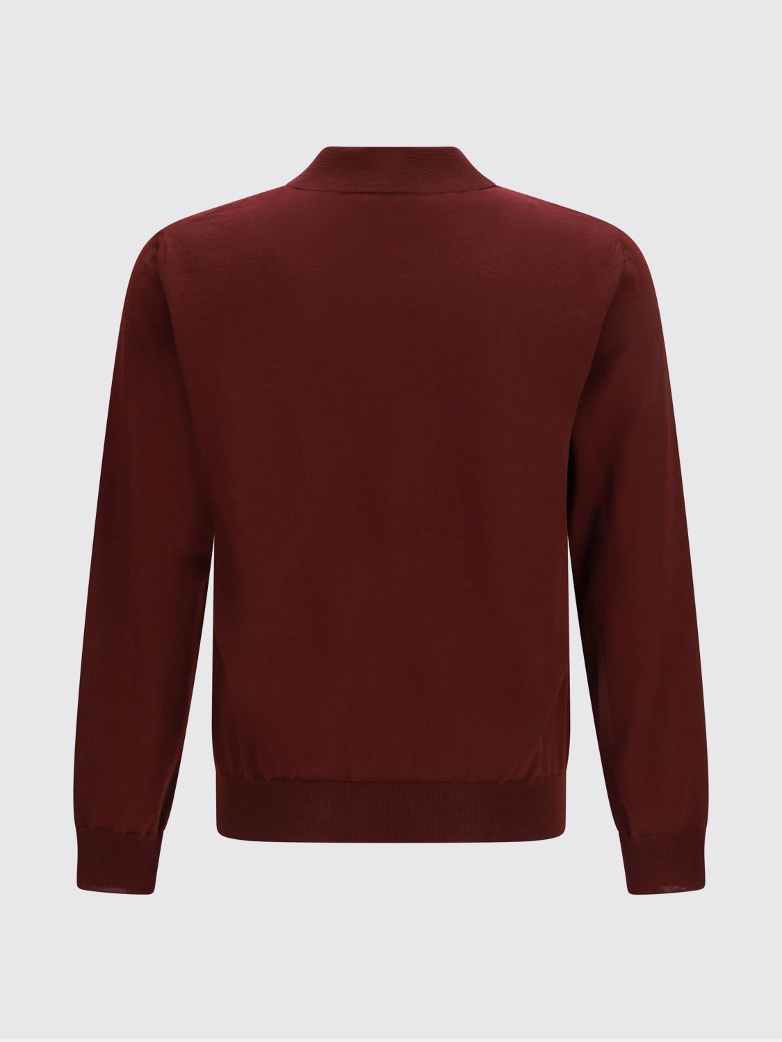 Polo Shirt Men color Burgundy
