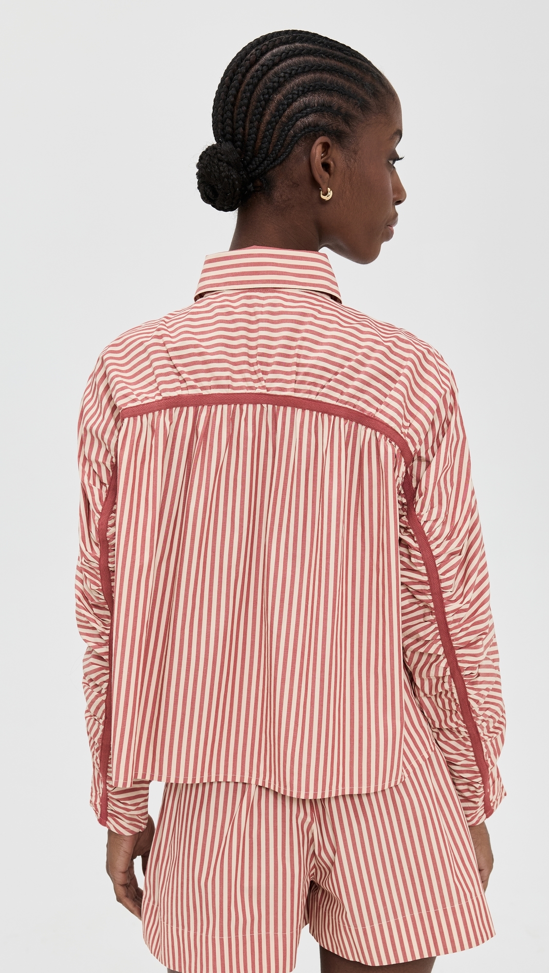 Julian Shirt Sienna Stripe