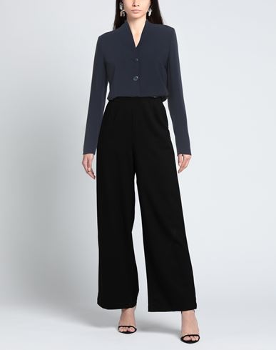 Woman Jacket Midnight blue Size 4 Polyester, Viscose, Elastane
