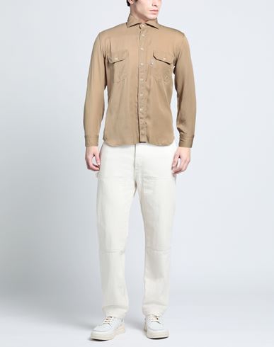 Man Shirt Camel