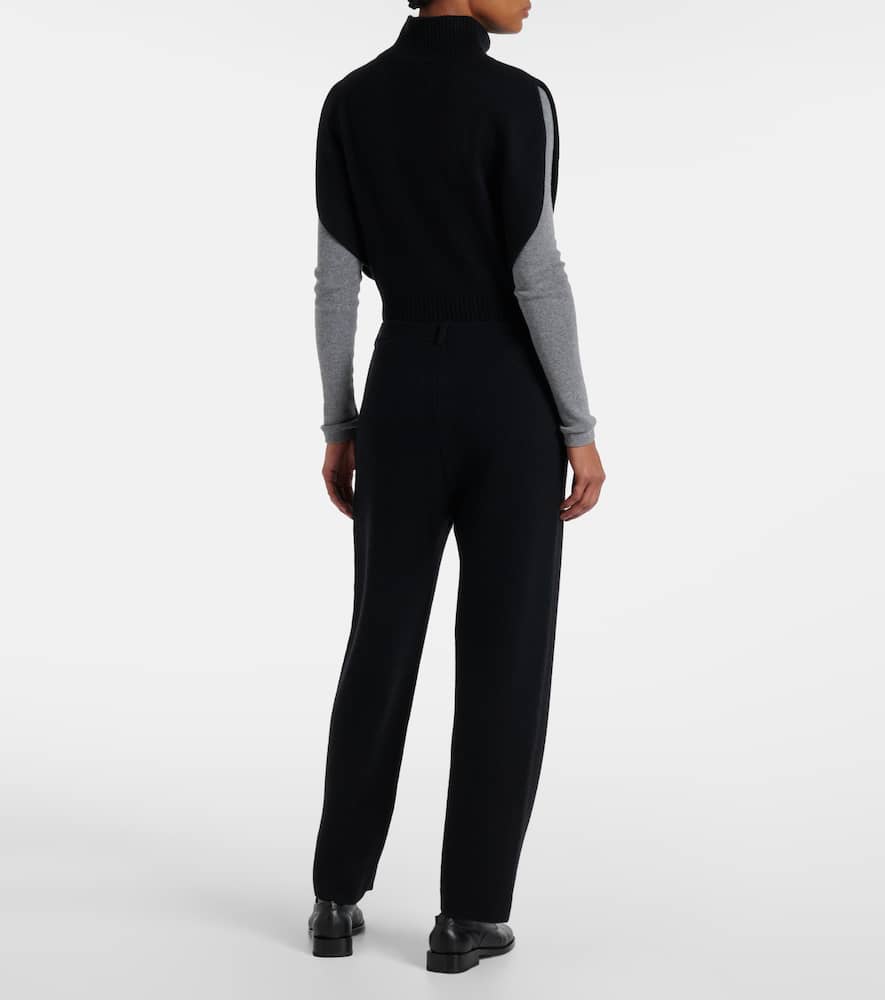 Sonya cashmere straight pants