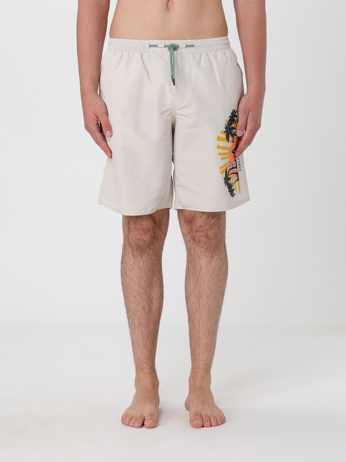 Swimsuit Men color White