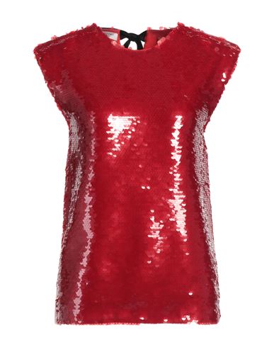 Philosophy Di Lorenzo Serafini Woman Top Red Size 4 Polyester