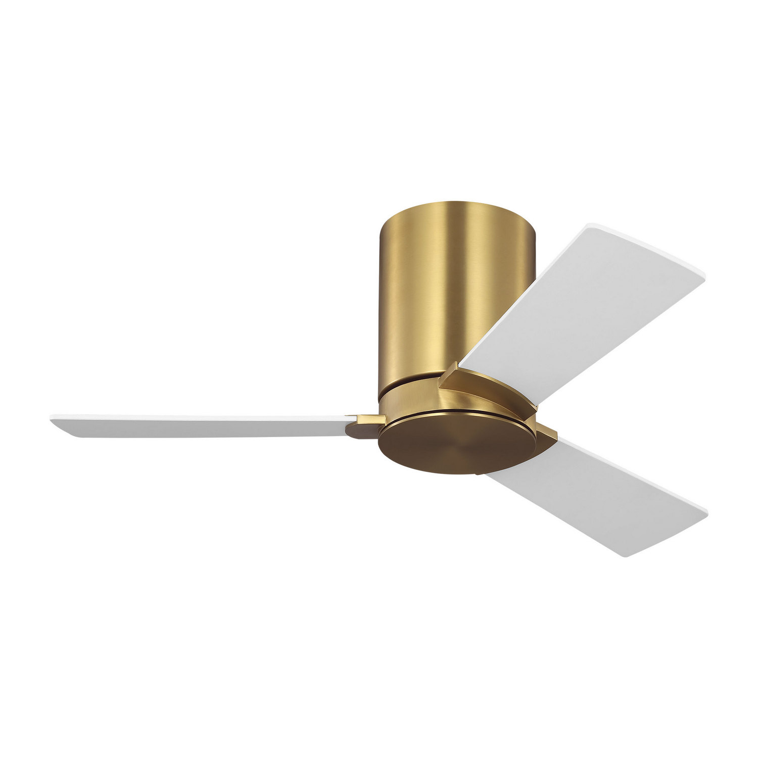 Burnished Brass 32" Ceiling Fan from the Rozzen 32 Hugger Collection