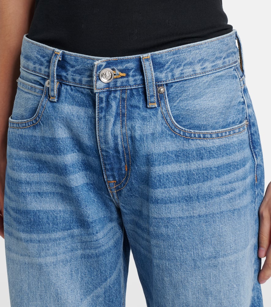 Ellie low-rise wide-leg jeans