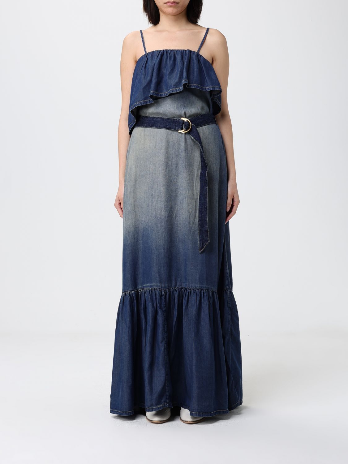 Dress Woman color Denim
