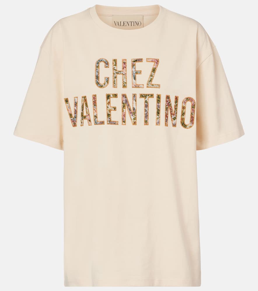 Chez cotton jersey T-shirt