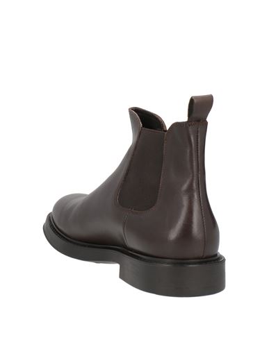 Man Ankle boots Dark brown Size 9 Leather