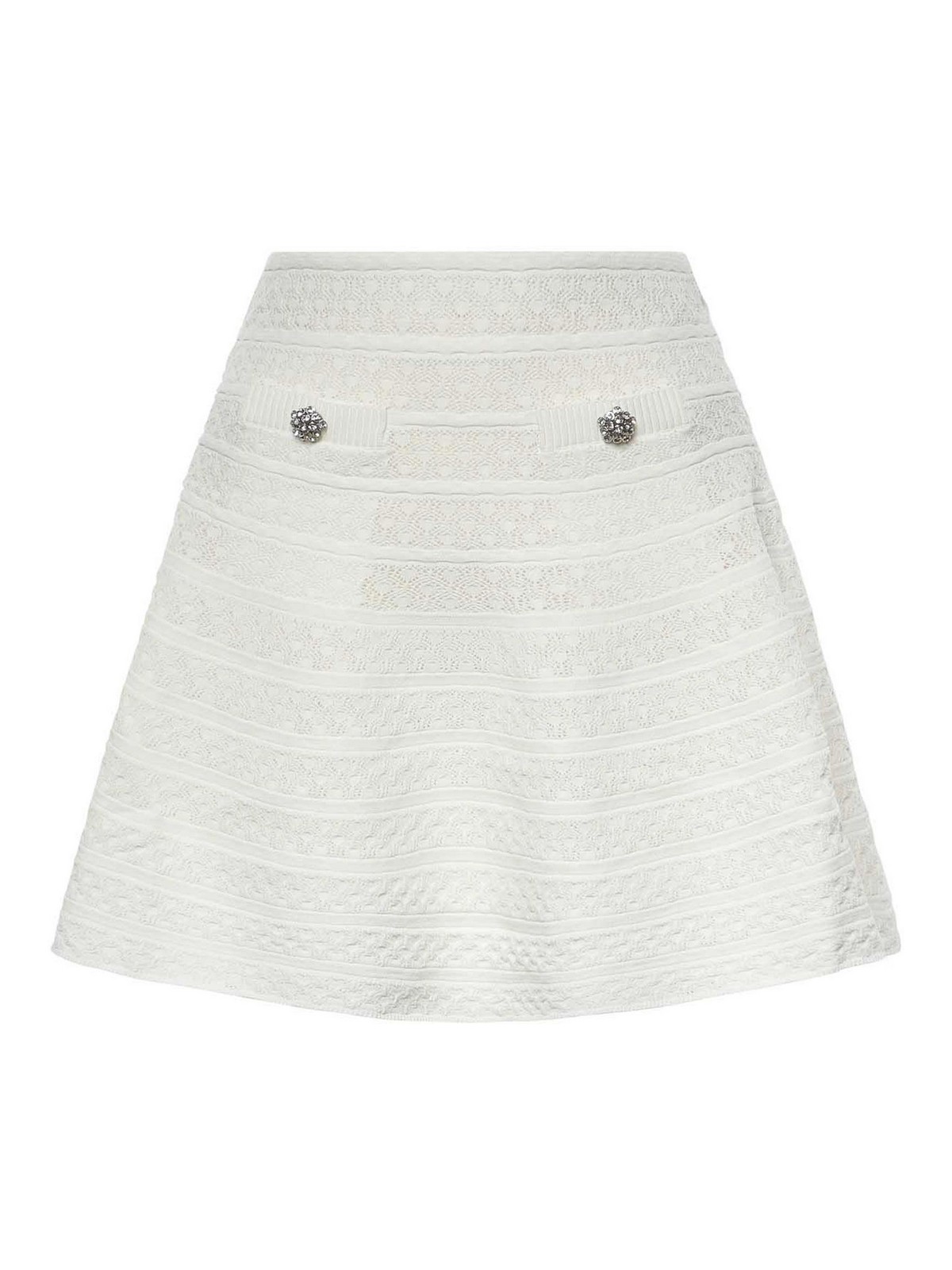 Skirt Woman color White