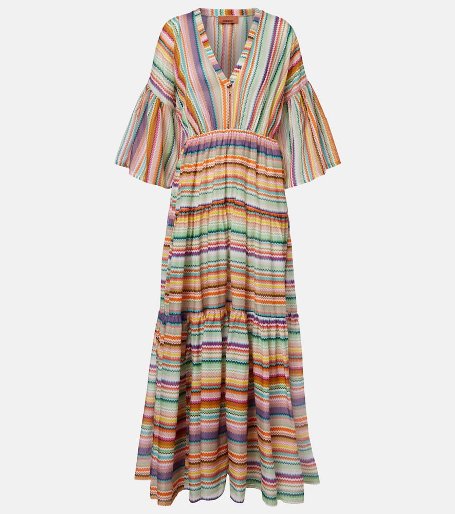 Zig Zag maxi dress