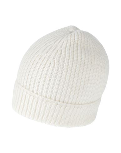 Re_branded Woman Hat Ivory Size ONESIZE Cashmere, Polyamide