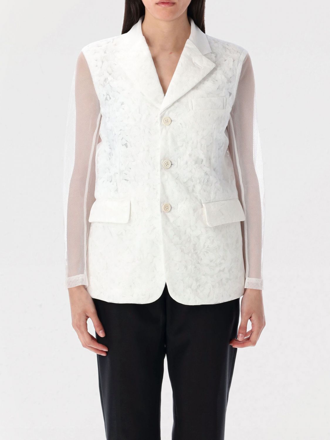 Jacket COMME DES GARCONS Woman color White