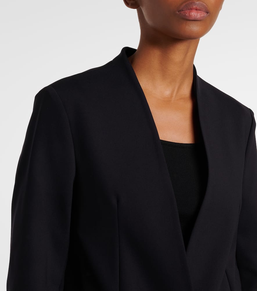 Scuba single-breasted blazer