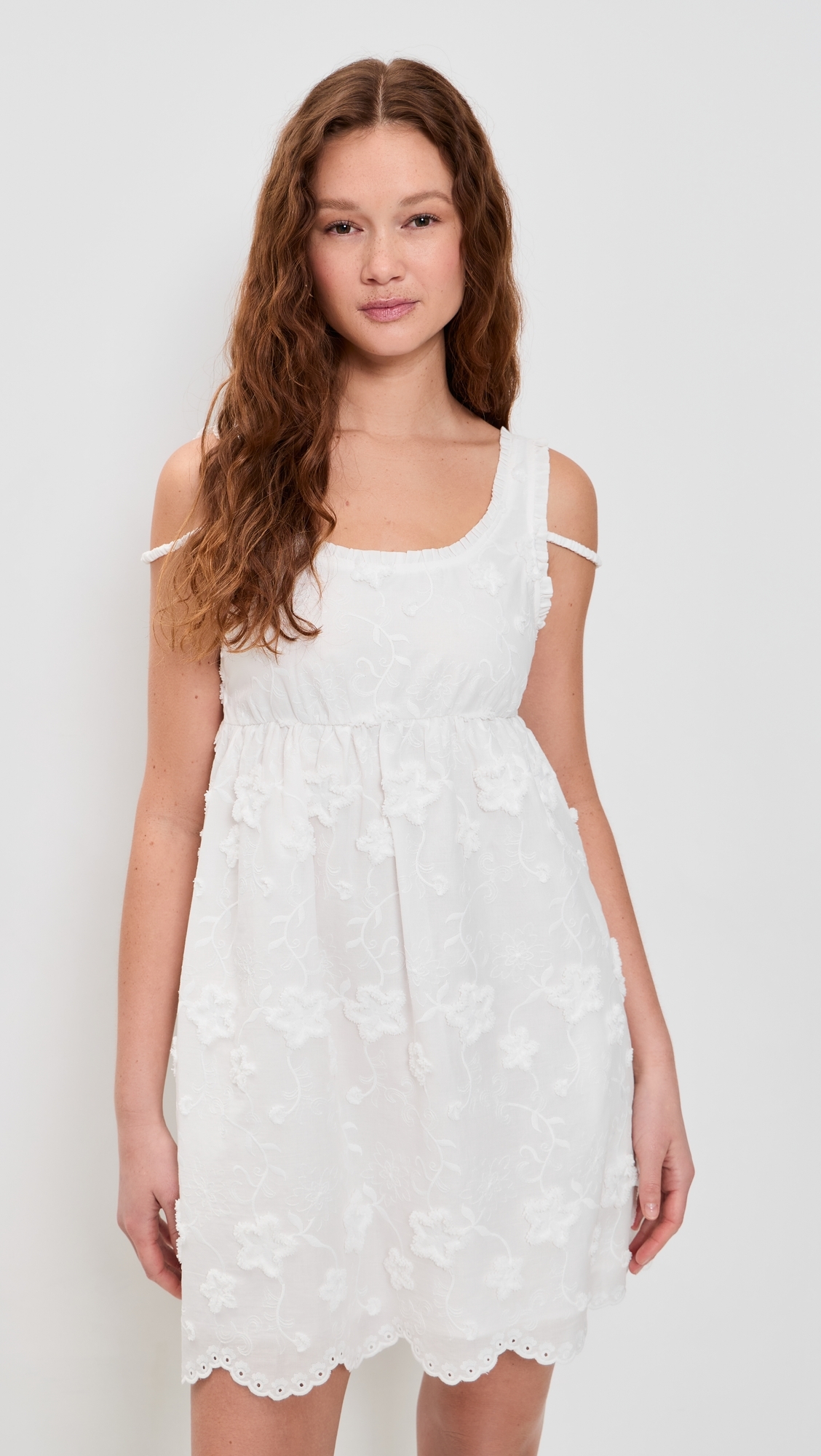 Fleur Bra Dress Cream
