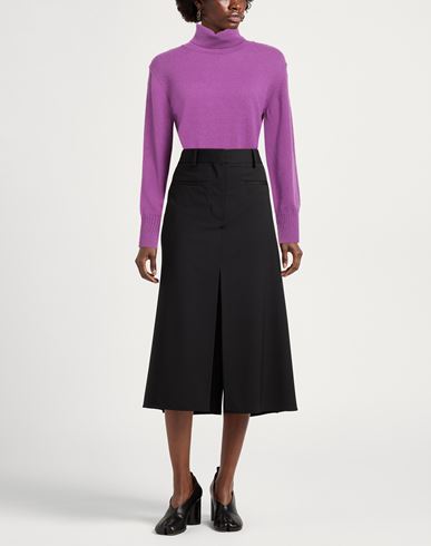 Woman Turtleneck Mauve Size 6 Wool, Cashmere