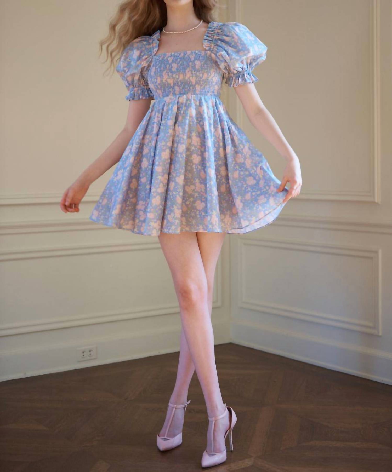 Maria Mini Dress In Picnic