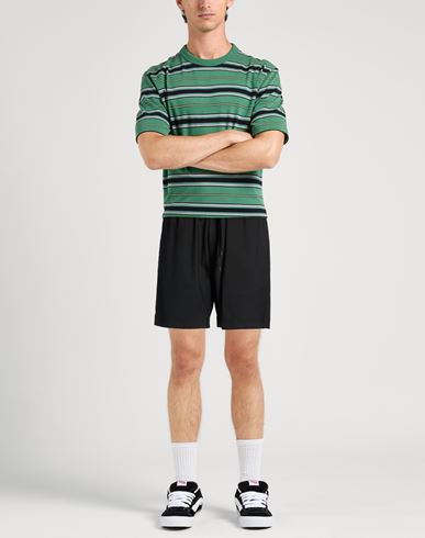 Man Shorts & Bermuda Shorts Black Size S Polyester, Viscose, Elastane