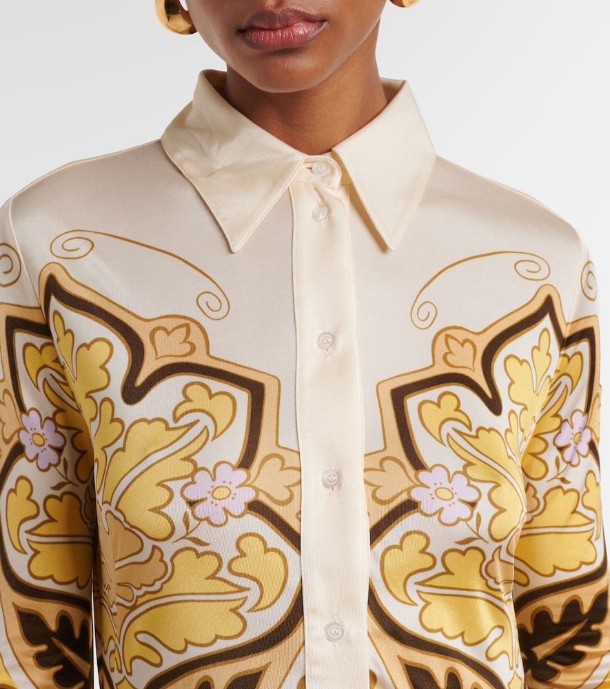 Perry printed midi dress