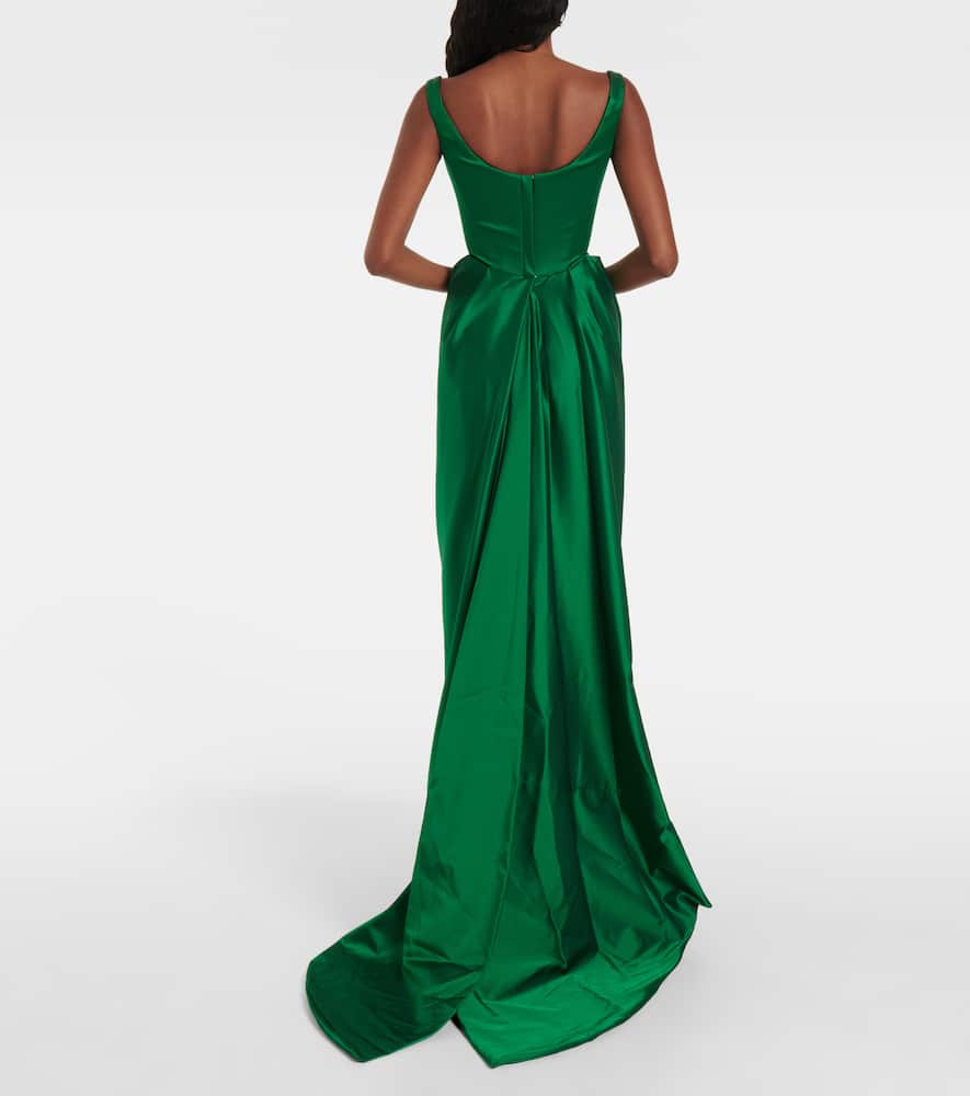 Vivienne Westwood Nova Camille satin corset gown