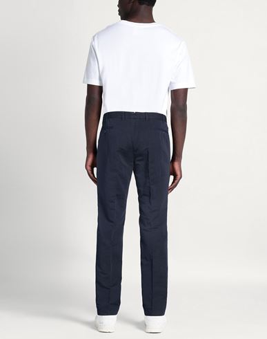 Man Pants Navy Size 34 Linen, Cotton