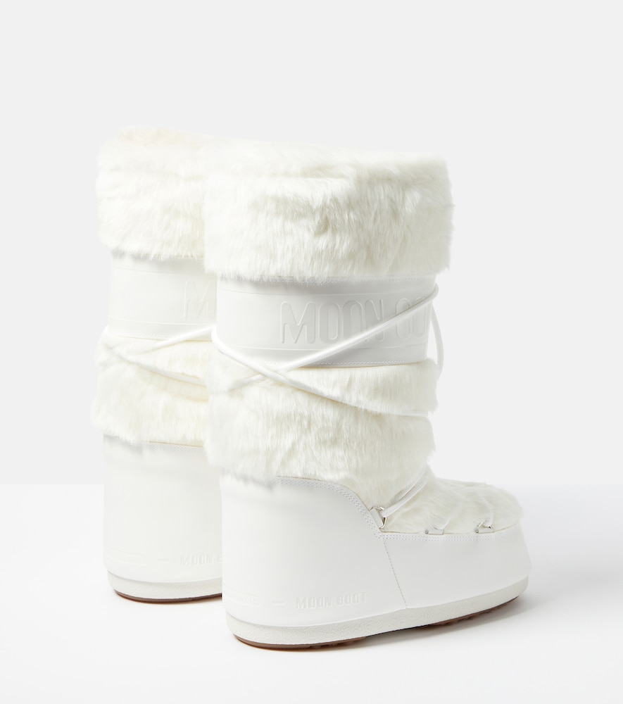 Icon faux fur-trimmed snow boots