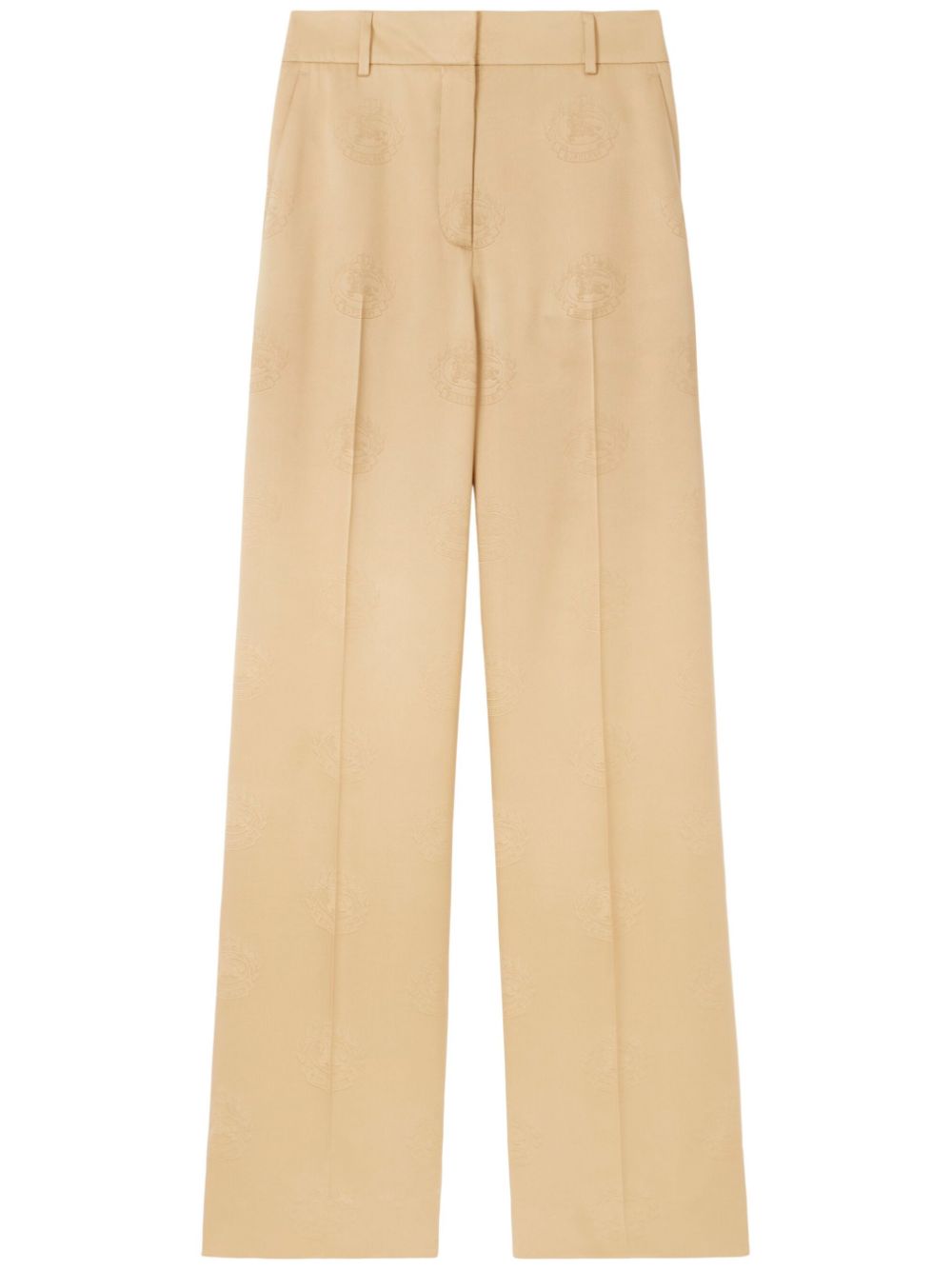 EKD wide-leg silk trousers - Neutrals