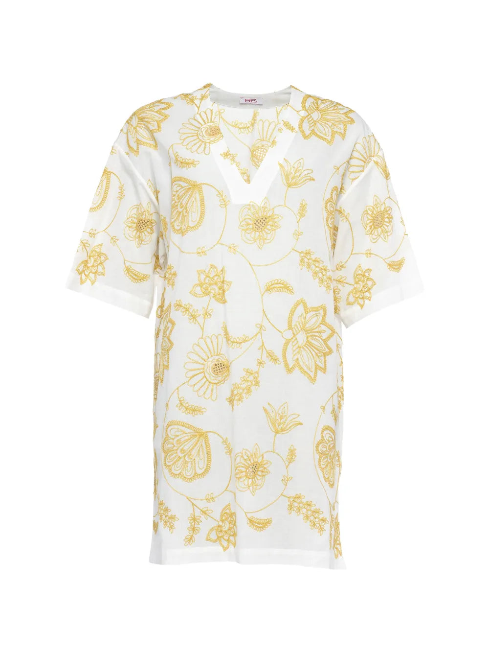 Floral Print Dress — White