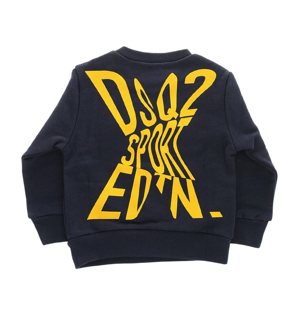 Babies Navy Blue Regular Sweatshirt