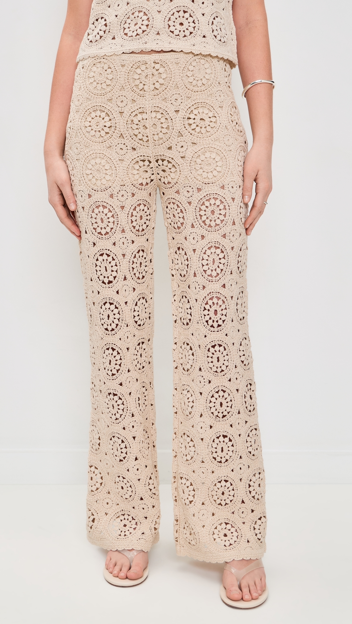 The Crochet Pants Cream