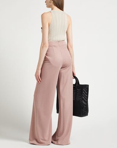 Gold Capsule Woman Pants Pink Size S Viscose, Nylon, Polyester