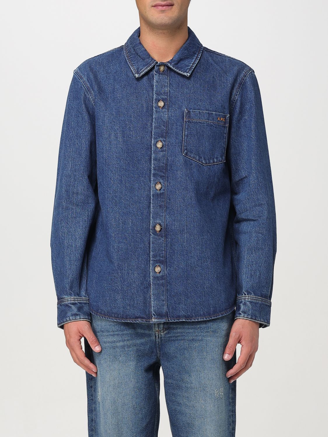 Shirt jacket - Blue