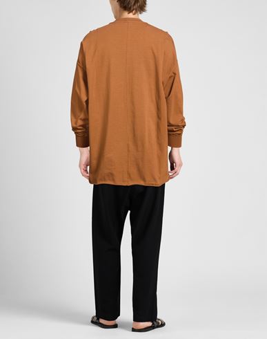 Man Sweatshirt Tan Size ONESIZE Cotton