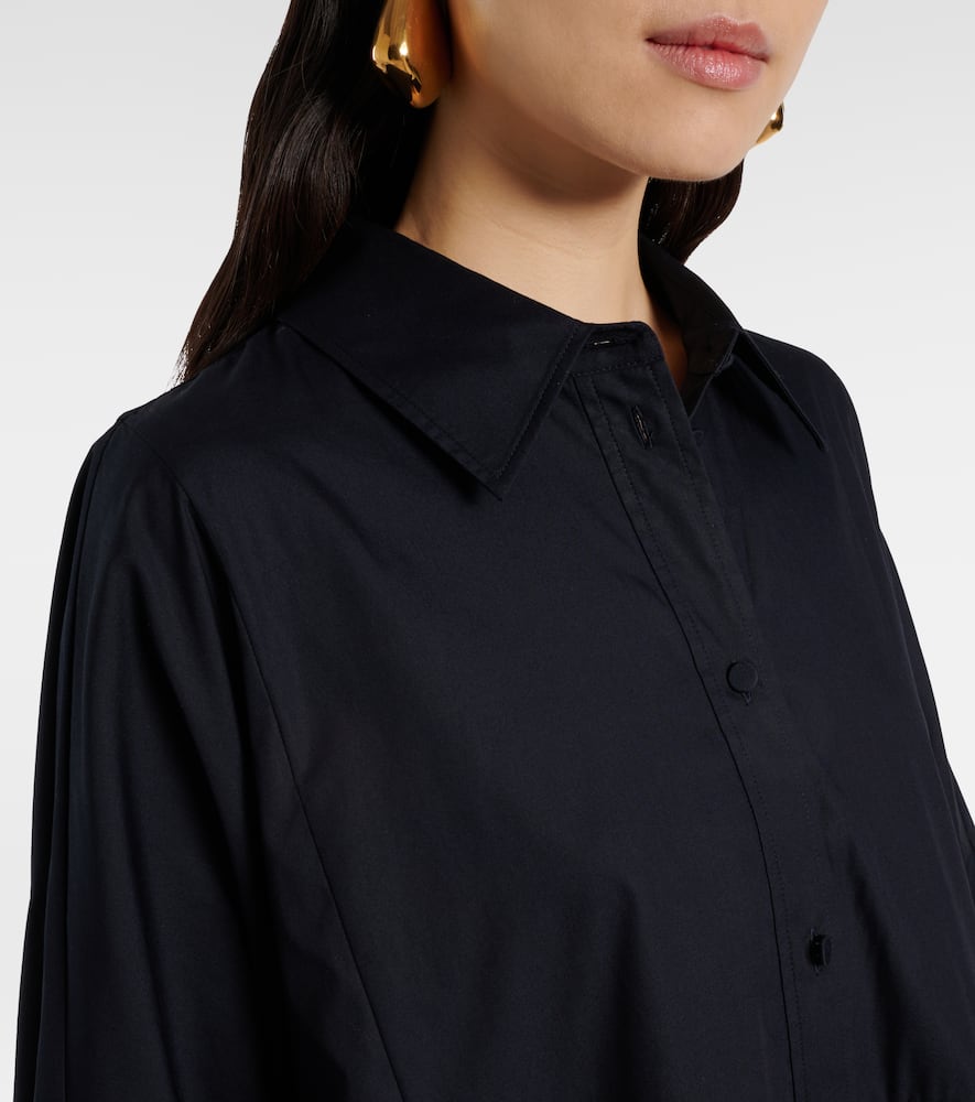 Dania cotton poplin shirt dress