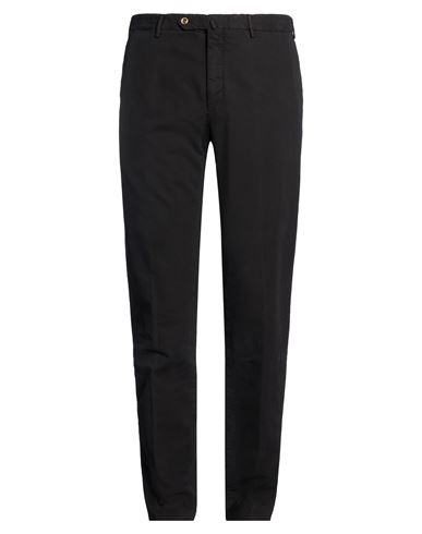 Man Pants Black Size 40 Cotton, Lyocell, Elastane
