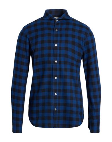 Arpège Heritage Man Shirt Blue Size 34 Cotton