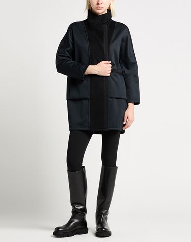 Woman Coat Black Size 6 Wool