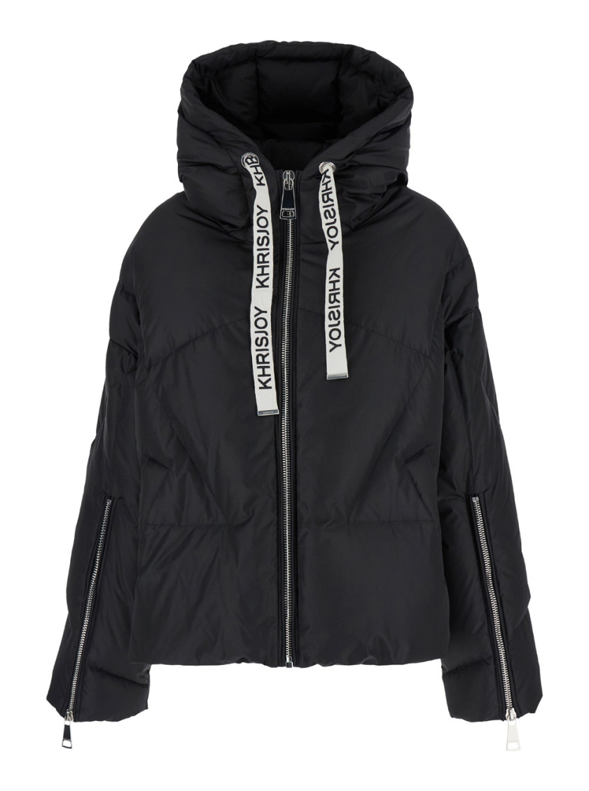 Black Khris Iconic Puffer Jacket