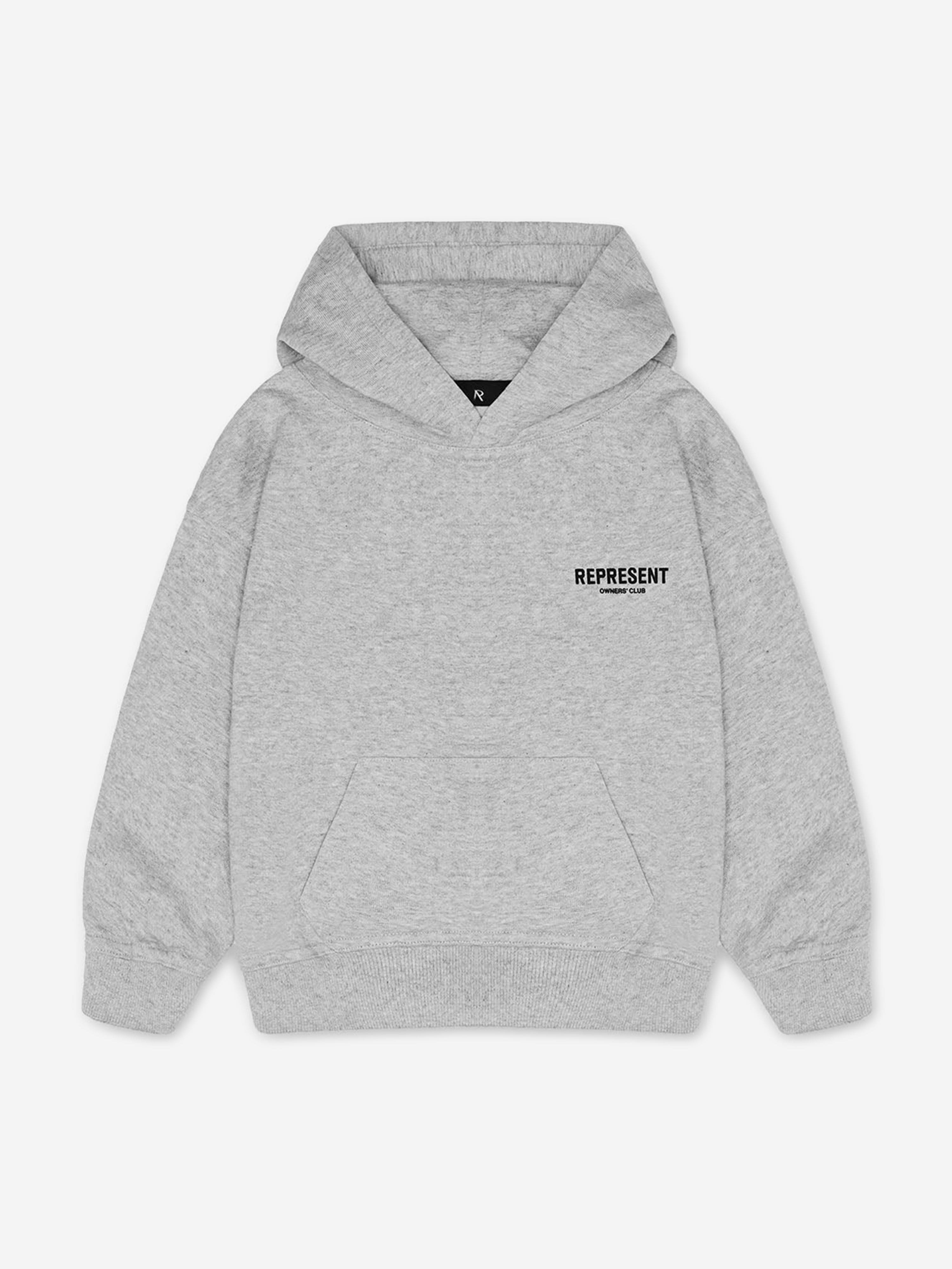 Kids Mini Owners Club Hoodie in Grey
